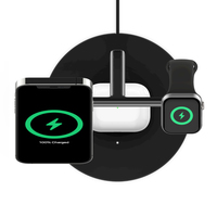 Belkin BOOST↑CHARGE PRO Headset, Smartphone, Smartwatch Black USB Wireless charging Indoor - imagine 9