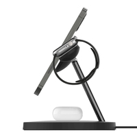 Belkin BOOST↑CHARGE PRO Headset, Smartphone, Smartwatch Black USB Wireless charging Indoor - imagine 6