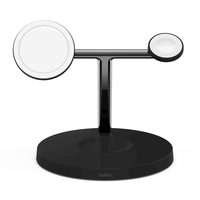 Belkin BOOST↑CHARGE PRO Headset, Smartphone, Smartwatch Black USB Wireless charging Indoor - imagine 8