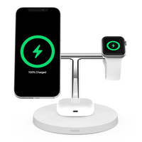 Belkin WIZ009VFWH mobile device charger Headset, Smartphone, Smartwatch White USB Wireless charging Indoor - imagine 8