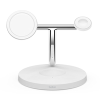 Belkin WIZ009VFWH mobile device charger Headset, Smartphone, Smartwatch White USB Wireless charging Indoor - imagine 7