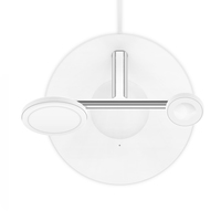 Belkin WIZ009VFWH mobile device charger Headset, Smartphone, Smartwatch White USB Wireless charging Indoor - imagine 10