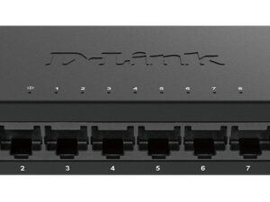 D-Link DGS-108GL Unmanaged Gigabit Ethernet (10/100/1000) Black