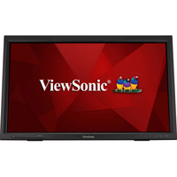 Viewsonic TD2423 computer monitor 59.9 cm (23.6") 1920 x 1080 pixels Full HD LED Touchscreen Multi-user Black - imagine 2