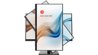 MSI Modern MD241P 23.8 Inch Monitor with Adjustable Stand, Full HD (1920 x 1080), 75Hz, IPS, 5ms, HDMI, DisplayPort, USB Type-C, Built-in Speakers, Anti-Glare, Anti-Flicker, Less Blue light, TÜV Certified, VESA, Kensington, Black,9S6-3PA59H-021 - imagine 4