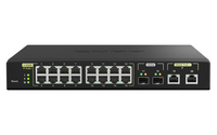 QNAP QSW-M2116P-2T2S network switch Managed L2 2.5G Ethernet Power over Ethernet (PoE) Black - imagine 2