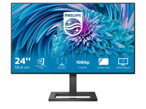 Philips E Line 241E2FD/00 LED display 60.5 cm (23.8") 1920 x 1080 pixels Full HD Black