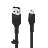 Belkin Cbl Silicqe USB-A LTG 2M noir Black - imagine 3