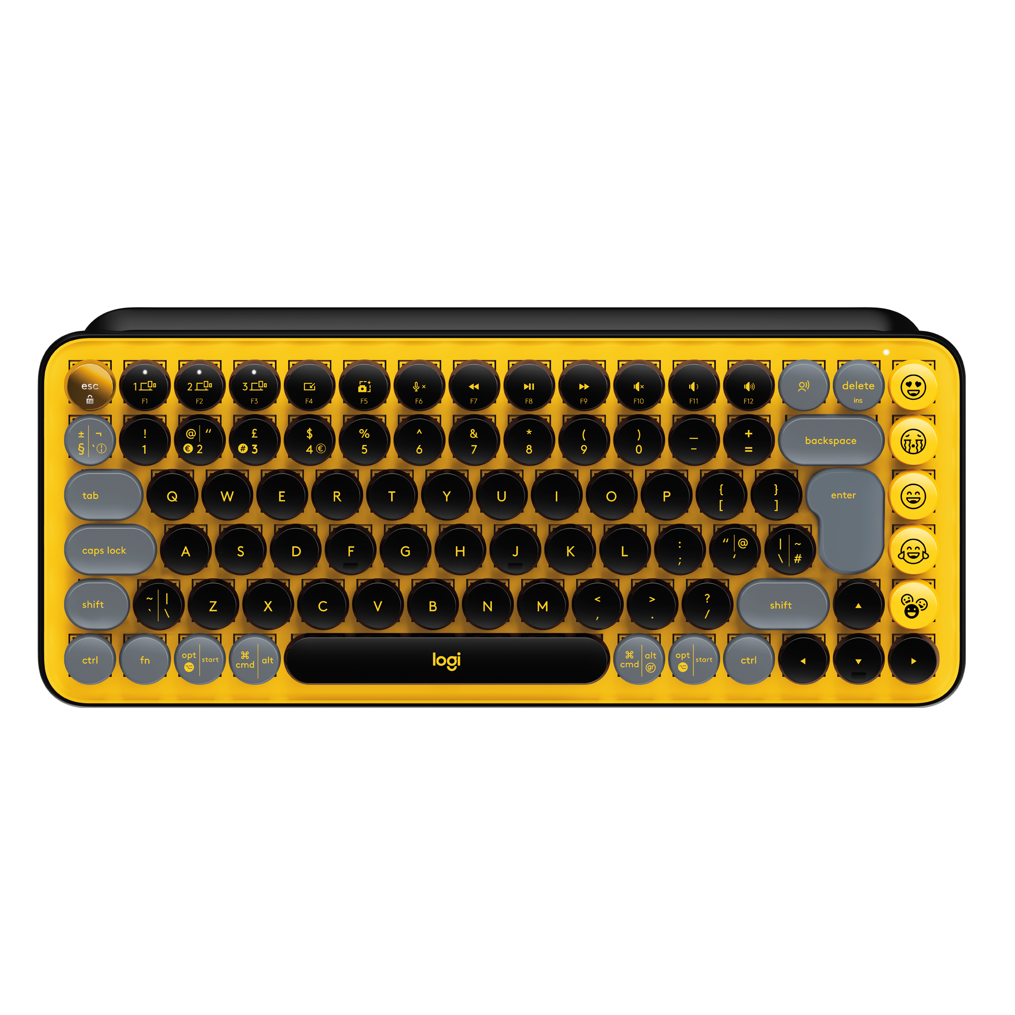 Logitech POP Keys Wireless Mechanical Keyboard With Emoji Keys