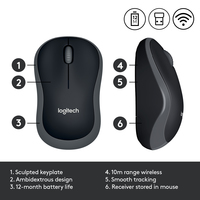 Logitech Wireless Mouse M185 - imagine 10