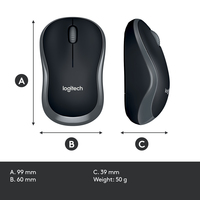 Logitech Wireless Mouse M185 - imagine 16