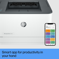 HP LaserJet Pro 3002dn Printer, Black and white, Printer for Small medium business, Print, Wireless; Print from phone or tablet; Two-sided printing - imagine 12