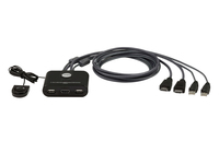 ATEN CS22HF KVM switch Black - imagine 2