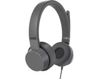 Lenovo GXD1C99243 headphones/headset Wired Head-band Calls/Music USB Type-C Grey - imagine 3