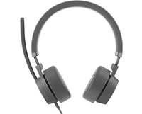 Lenovo GXD1C99243 headphones/headset Wired Head-band Calls/Music USB Type-C Grey - imagine 6