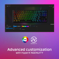 HyperX Alloy Origins Core PBT HX Blue - Mechanical Gaming Keyboard - imagine 10