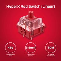 HyperX Alloy Origins Core PBT HX Blue - Mechanical Gaming Keyboard - imagine 22