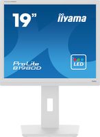 iiyama ProLite B1980D-W5 computer monitor 48.3 cm (19") 1280 x 1024 pixels SXGA LCD White - imagine 4