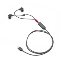 Lenovo GXD1C99237 headphones/headset Wired In-ear Calls/Music/Sport/Everyday USB Type-C Black - imagine 13