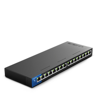 Linksys 16-Port Desktop Gigabit Switch (LGS116) - imagine 2
