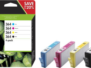 HP 364 4-pack Black/Cyan/Magenta/Yellow Original Ink Cartridges