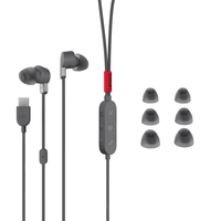 Lenovo GXD1C99237 headphones/headset Wired In-ear Calls/Music/Sport/Everyday USB Type-C Black - imagine 2