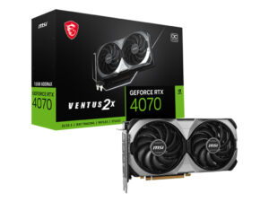 MSI GeForce RTX 4070 VENTUS 2X E 12G OC NVIDIA 12 GB GDDR6X